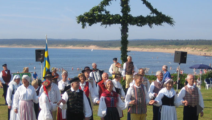 Midsommarfirande Strandgården 2020
